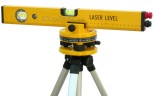 Poziomica laserowa 400mm ze statywem w walizce