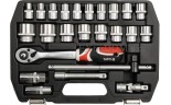 Zestaw narzędziowy Yato 1/2'' 24cz. - 3872 - tania wysyłka
