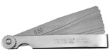 Szczelinomierz listkowy Yato 100mm, 10 listków, 0,05 - 0,5mm, 7222