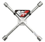 Klucz krzyżakowy do kół YATO 17 x 19 x 21 x 22mm stal CrV