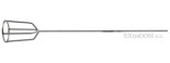 Mieszadło koszykowe Yato 80x470mm uchwyt HEX YT-5481