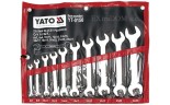 Klucze płaskie YATO kpl. 10 szt. satyna YT-0150