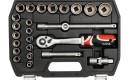 Zestaw narzędziowy Yato 1/2'' 25cz. - 3871 - tania wysyłka