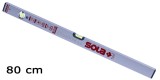 Poziomica Sola AV 80cm, 2 libelki