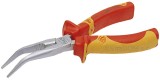 Szczypce wygięte zwężane NWS 170mm izolowane 1000V