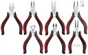 Precyzyjne szczypce YATO 115mm seria MINI zestaw 7 szt.
