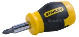 Wkrętak Multibit Stanley + 6 końcówek 66-357