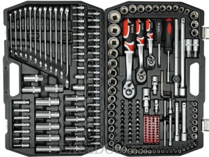 MEGA zestaw narzędziowy Yato 1/4'' 3/8'' 1/2'' 216 cz. YT-3884 - extra GRATIS + DARMOWA wysyłka