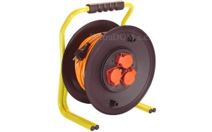 Przedłużacz bębnowy AS Schwabe 40m IP44 2,5mm2 AS820644 - dostawa GRATIS