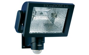 Lampa - reflektor halogenowy Steinel HS 500 DUO, 500W, zasięg 20m