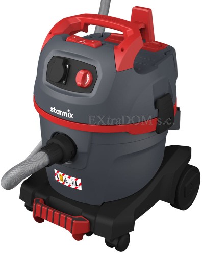 Aspirateur De Chantier Starmix ISC L-1625 - 1600W 25L - Eau Et Poussière Classe L