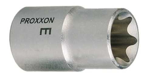 PROXXON Außen-Torx-Einsatz E10 – 1/2 Zoll Antrieb, Aus Legiertem Stahl