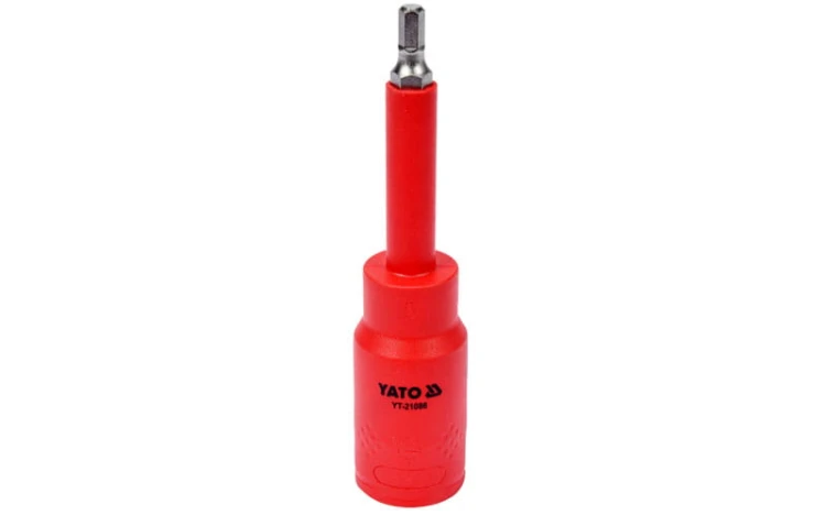 Izolowany klucz trzpieniowy HEX 5x120mm 1/2 VDE YATO YT-21086