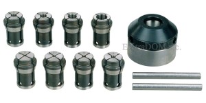 Zestaw uchwytów zaciskowych Proxxon do tokarki PD 250/E - 24038