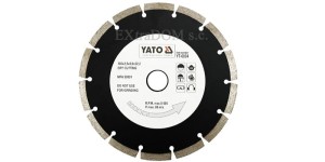 Tarcza diamentowa Yato segmentowa 180mm - 6004