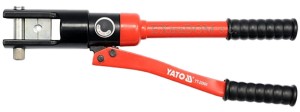 Praska ręczna z siłownikiem hydraulicznym do zaciskania końcówek Yato