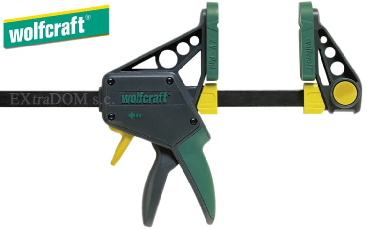 Ścisk stolarski jednoręczny EHZ PRO 100 firmy Wolfcraft 300mm 3031000