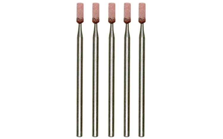 Końcówka szlifierska Proxxon cylindyczna 2,5mm kpl. 5 szt. 28774
