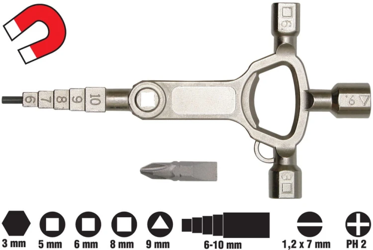 Klucz uniwersalny Schuebo MasterKey Bau