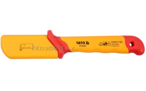 Izolowany nóż dla elektryków 38x155mm VDE YATO YT-21211