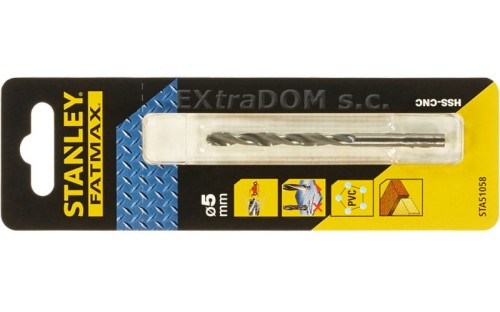 Wiertło do metalu 5,0 mm Stanley FATMAX STA51058