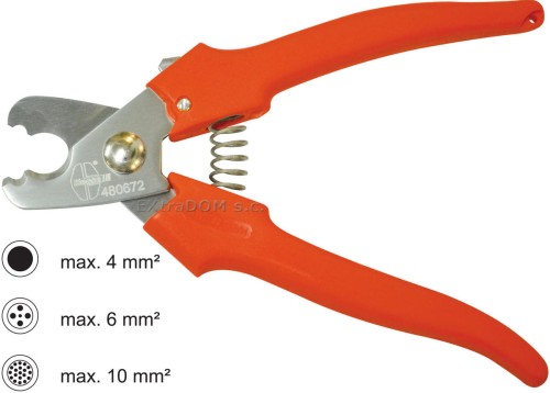 Nożyce do cięcia przewodów Hesse KG 480672