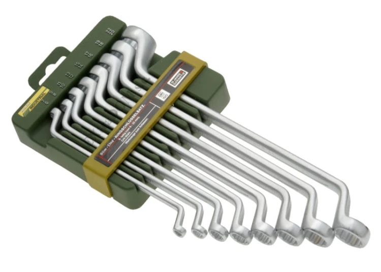 Klucze oczkowe Proxxon kpl. 8szt 6-22mm gięte 23810