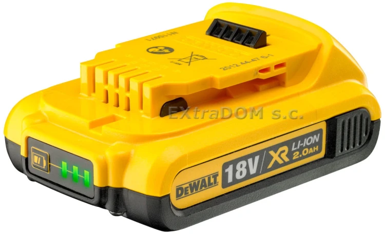 DeWalt akumulator 18 V, 2,0 Ah Li-Ion DCB183