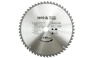 Tarcza do cięcia drewna Yato 350x30x54 - 6082