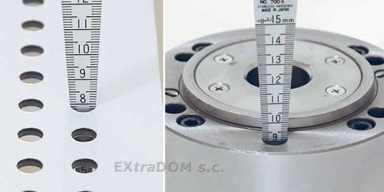 Miernik średnicy szczeliny 1-15mm, stal nierdzewna Shinwa 62600