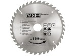 Tarcza do cięcia drewna Yato 205x18x24 - 6066