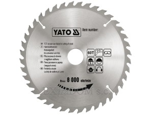 Tarcza do cięcia drewna Yato 205x18x24 - 6066