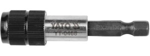 Uchwyt do bitów YATO szybkomocujący 1/4" 60mm - 0468