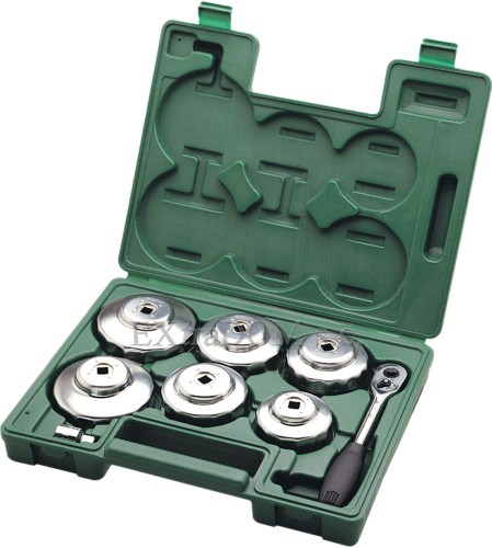 Klucze nasadowe do filtrów oleju 3/8 Sata kpl. 8 cz. 09703