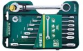 Klucze płasko - oczkowe z podwójną grzechotką Gearwrench SATA zestaw 8 szt. 08007A