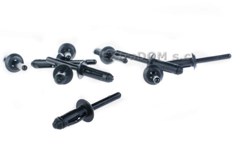 Nit plastikowy 5.1 x 12 mm do VW kpl 50 szt Rooks 06.0015