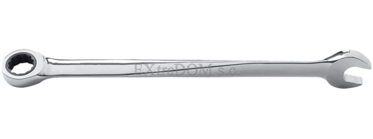  Klucz płasko - oczkowy z grzechotką XL X-BEAM SATA