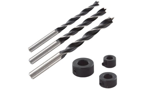 Wiertła do połączeń kołkowych 6, 8, 10mm Wolfcraft kpl 3 szt 2730000