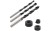 Wiertła do połączeń kołkowych 6, 8, 10mm Wolfcraft kpl 3 szt 2730000