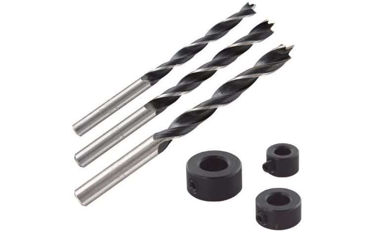 Wiertła do połączeń kołkowych 6, 8, 10mm Wolfcraft kpl 3 szt 2730000