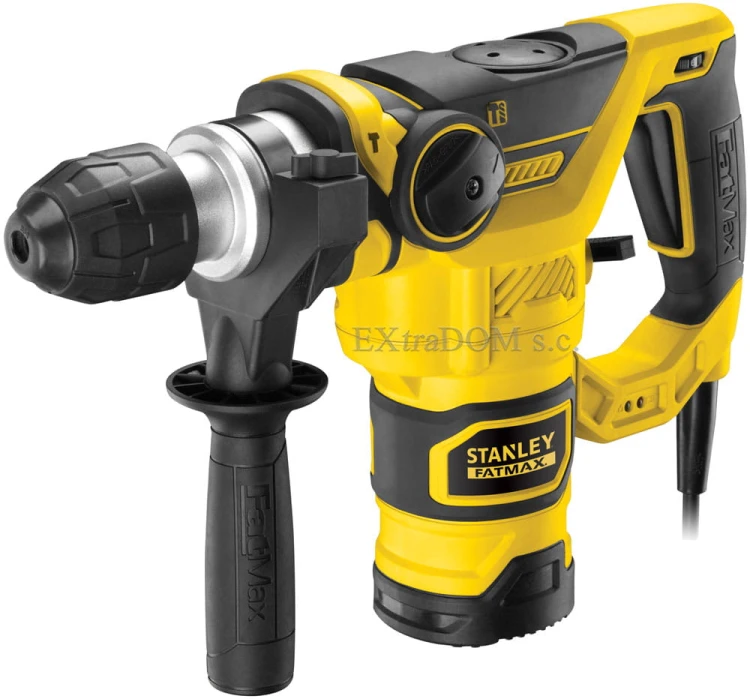 Młotowiertarka Stanley Fatmax SDS-plus 1250W 3,5J walizka + akcesoria FME1250K-QS