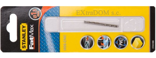 Wiertło do metalu 1,5mm Stanley FATMAX 2 sztuki STA51008
