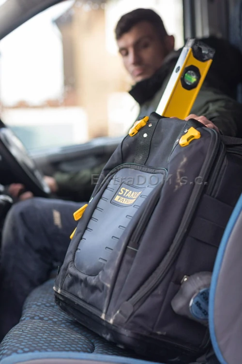 Plecak narzędziowy monterski FatMax Stanley trójdzielny QIUCK ACCESS FMST1-80144