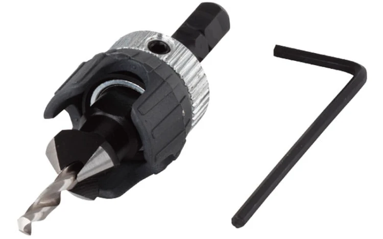 Nawiertak - pogłębiacz z ogranicznikiem Wolfcraft 2544000