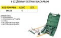 Zestaw blacharski narzędzia blacharskie Sata 6 części 09152