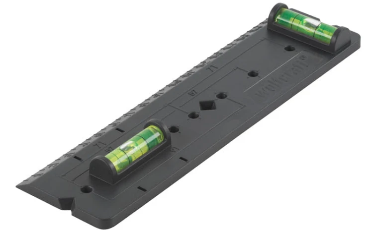 Przymiar do wiercenia otworów pod puszki elektryczne Wolfcraft 4050000