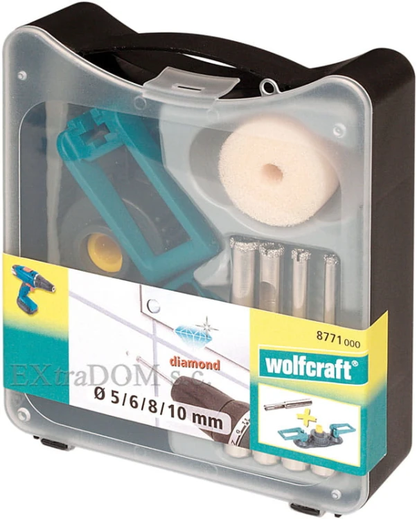 Wolfcraft otwornice do glazury