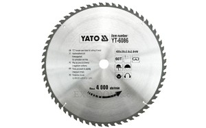 Tarcza do cięcia drewna Yato 400x30x60 - 6086