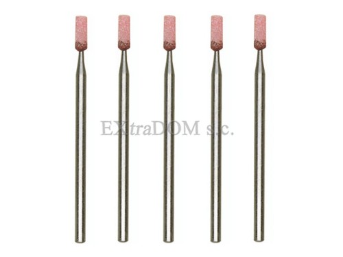 Końcówka szlifierska Proxxon cylindyczna 2,5mm kpl. 5 szt. 28774
