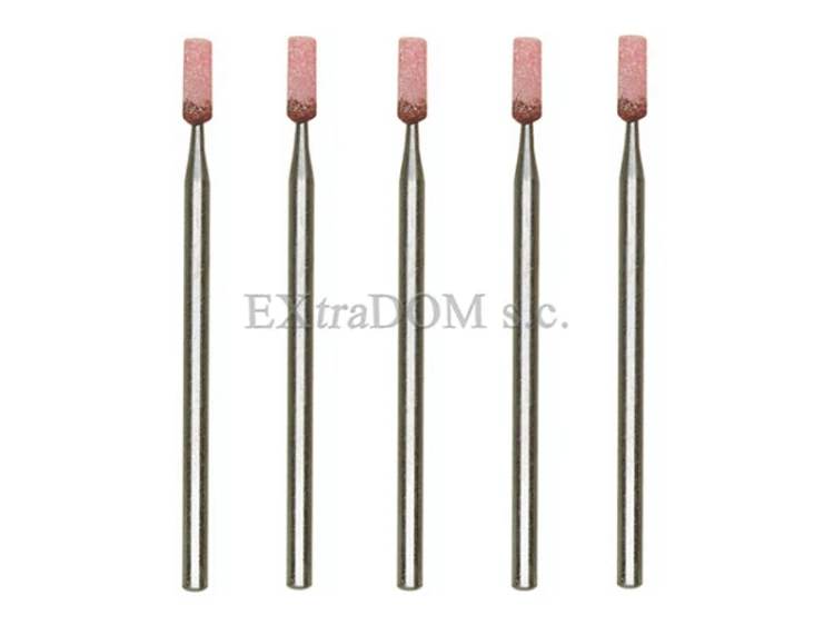 Końcówka szlifierska Proxxon cylindyczna 2,5mm kpl. 5 szt. 28774